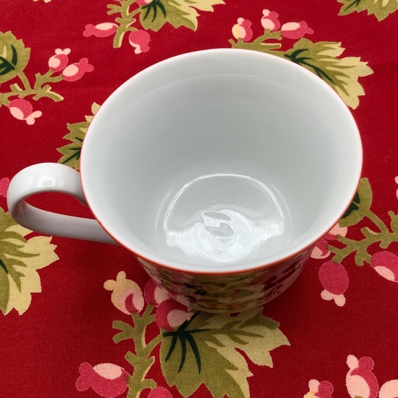 Vintage 1980's KOPIN CHRISTMAS PLEASURE Footed Cups.  Set of Four. - Picture 4 of 5